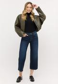 Linn Crop Jean - Dark Indigo image