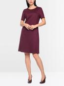 Stretch viscose mini dress - Winetasting image