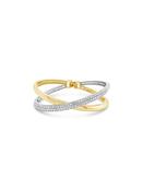 Diamonte Bangle - Gold