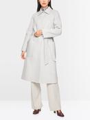 Belted Wool Coat - Vapor Blue image
