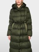 Long Down Coat - Forest Night image
