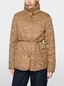 Quilted Jacket with Rope Belt - Tannin image