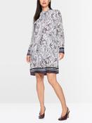Paisley Print Dress - Purple Rose image