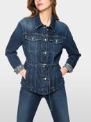 Jacket with Belt - Vintage Indigo image