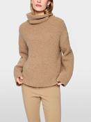 High Neck Sweater - Tannin