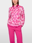 Print Sweater - Very Berry image