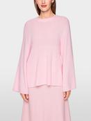 Sweater with Wide Sleeve - Chalk Pink image
