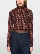 Pattern Long Sleeve Top - Tigerliy image