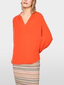 V Neck Blouse - Tigerliy