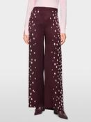 Print Wide Leg pant - Winetasting image