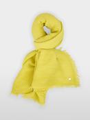 Ribbed Scarf - Apple Green