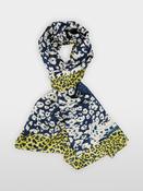 Animal Print Scarf - Midnight Sail image