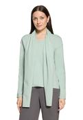 Sweater with Neck Scarf - Silt Green