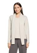 Sweater with Neck Scarf - Pastel Sand