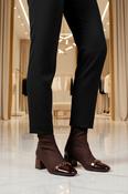 Low Heel Boot - Espresso image