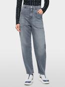 RUMA High Waist Jean with Front Pockets - Platinum Grey image