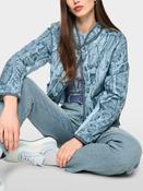 Snake Print Jacket (Reversible) - Niagara Mist image