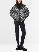 Animal Print Reversible Jacket - Black image