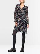 Floral Dress - Navy image