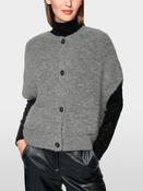 Short Sleeve Cardigan - Grey