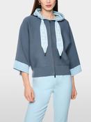 Knit Jacket with Wide Sleeve - Grisaille image