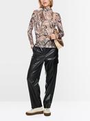 Long Sleeve Top with magma print - Smoke image