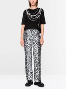 Jewels Print T-shirt - Black image