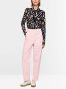 Floral Blouse - Navy image