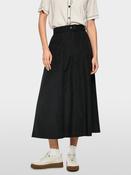 Skirt with Shimmer Effect - Black image