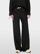 WELKOM pinstripe trousers - Black &amp; Smoke image