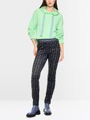 Print Pant with Elastic Waist - Grisaille image