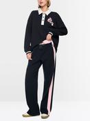 Wide Fit Leisure Pant - Navy image
