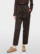 Animal Print Leisure Pant - Seal Brown image