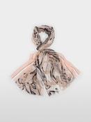 Pattern Scarf - Smoke image
