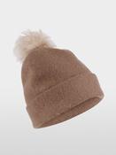 Pom Pom Hat - Tawny Birch image