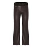 Felice Leatherette Pant - Deep Brown image
