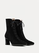 Laced Boot - Black image