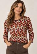 Chain Link Top - Mocha image