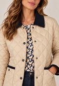 Quilted Jacket - Biscuit image