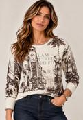 City Scene Sweater - Alabaster image