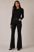 Joella 82cm Denim Bootcut Pant - Black image