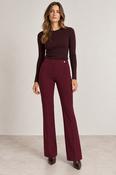 Joella Flared Pant - Sangria image
