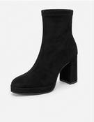 Platform Ankle Boot - Black image