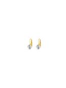 Gem Drop Earring - Gold