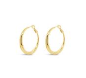 Large Hoop Earring - Gold