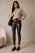 Enie 75cm Pant - Dark Brown