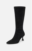 Knee High Sock Boot - Black image