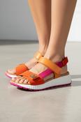Velcro Strap Sandal - Pumpkin image