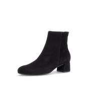 Suede Ankle Boot - Black image