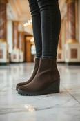 Wedge Ankle Boot - MOCCA image